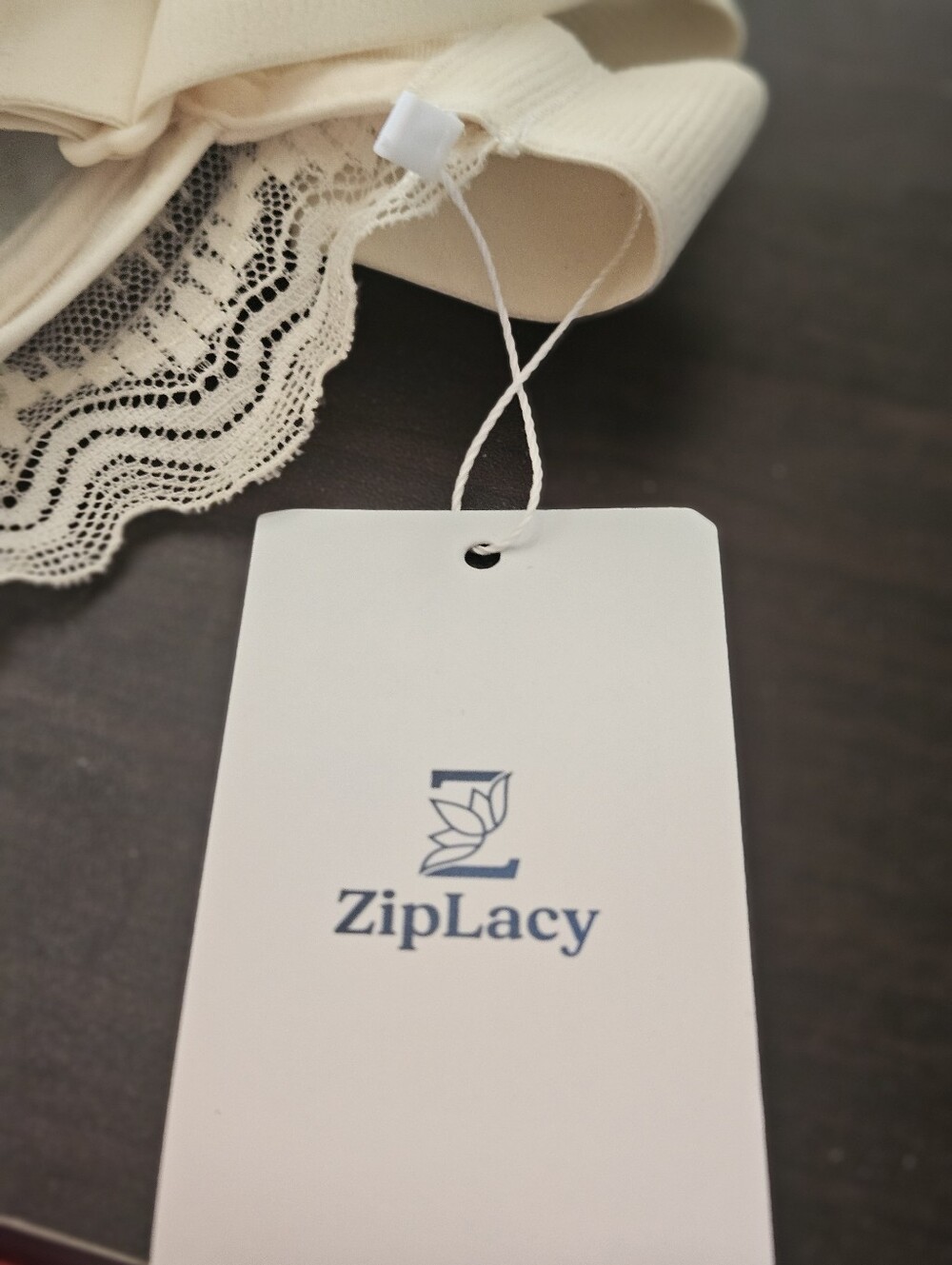 ZipLacy Lace-Trim Front Zip Bras – Set of 3 – New with Tags